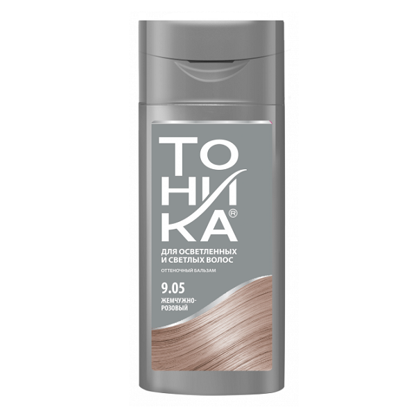 شامپو رنگ مو تونیکا شماره 9.05 مرواریدی صورتی